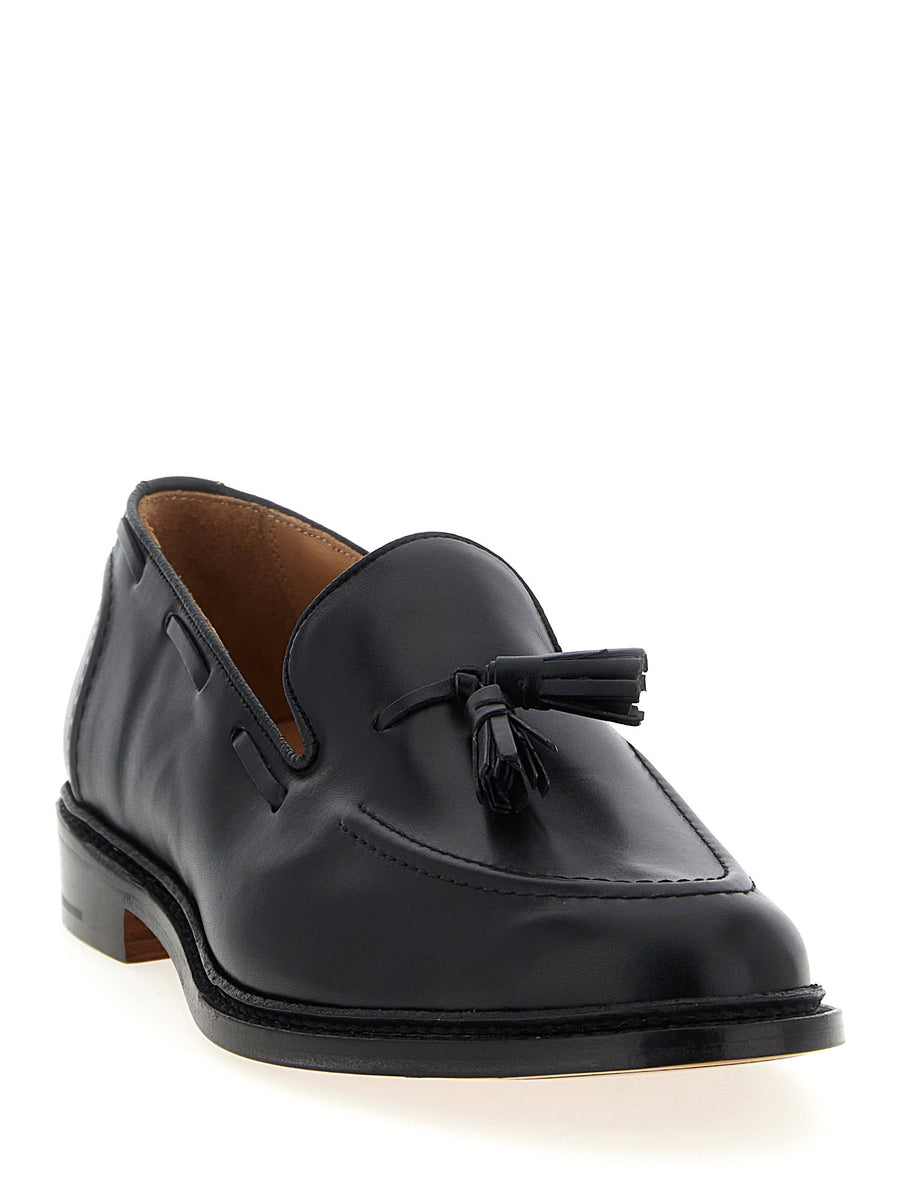 Tricker's Elton Loafers Tasselled Leather Moccasins for Men, Timeless Luxury Smart Casual
