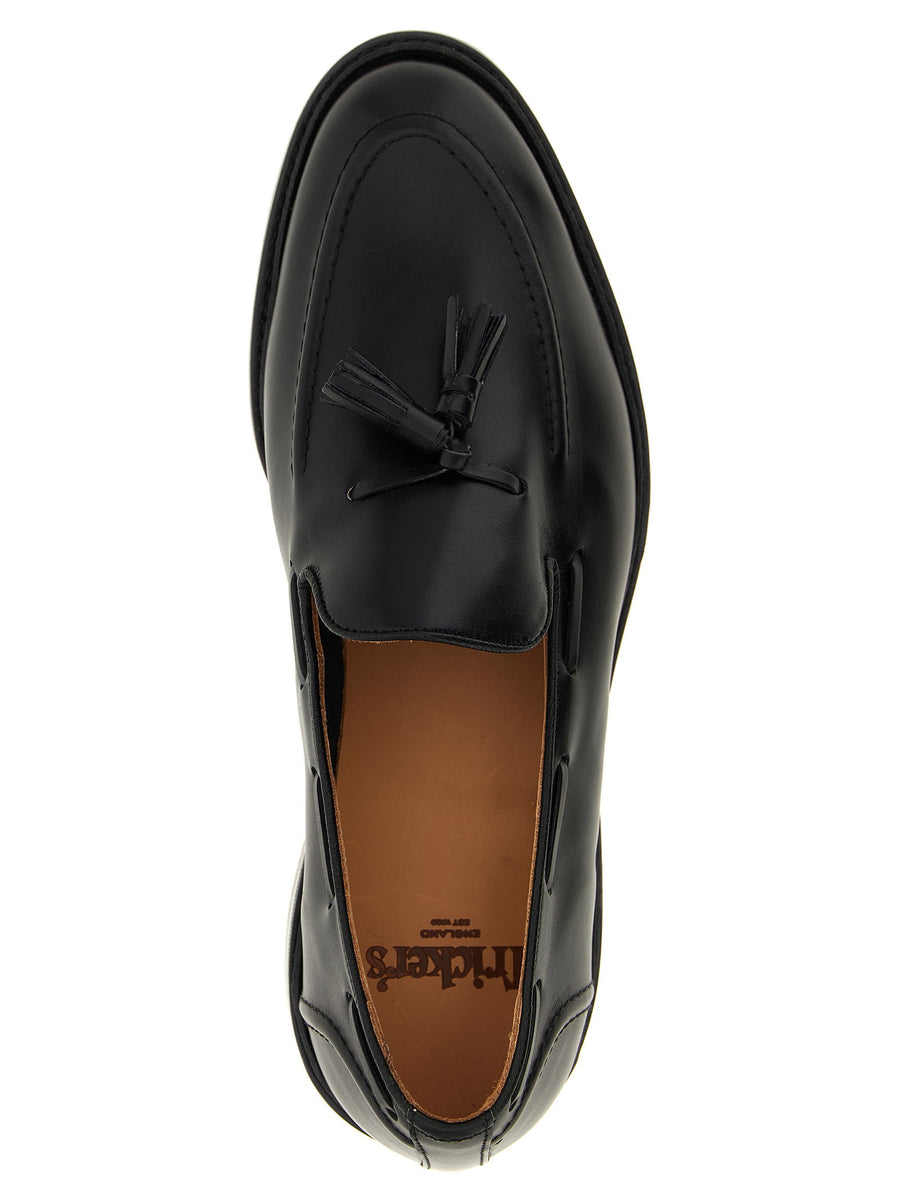 Tricker's Elton Loafers Tasselled Leather Moccasins for Men, Timeless Luxury Smart Casual