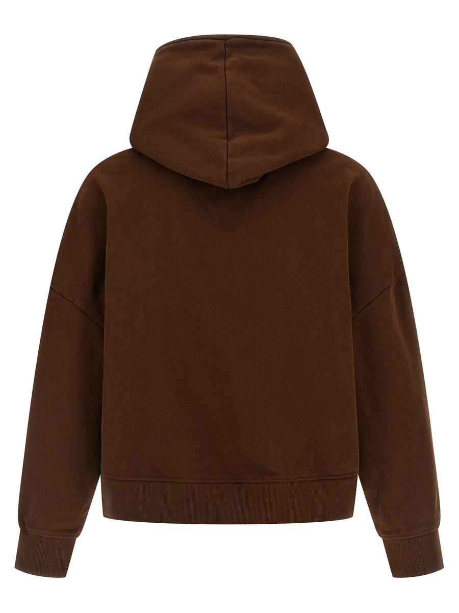 Entire Studios Eternal Hoodie Organic Cotton Mens Heavyweight Warmth Fleece Lining Front Zip