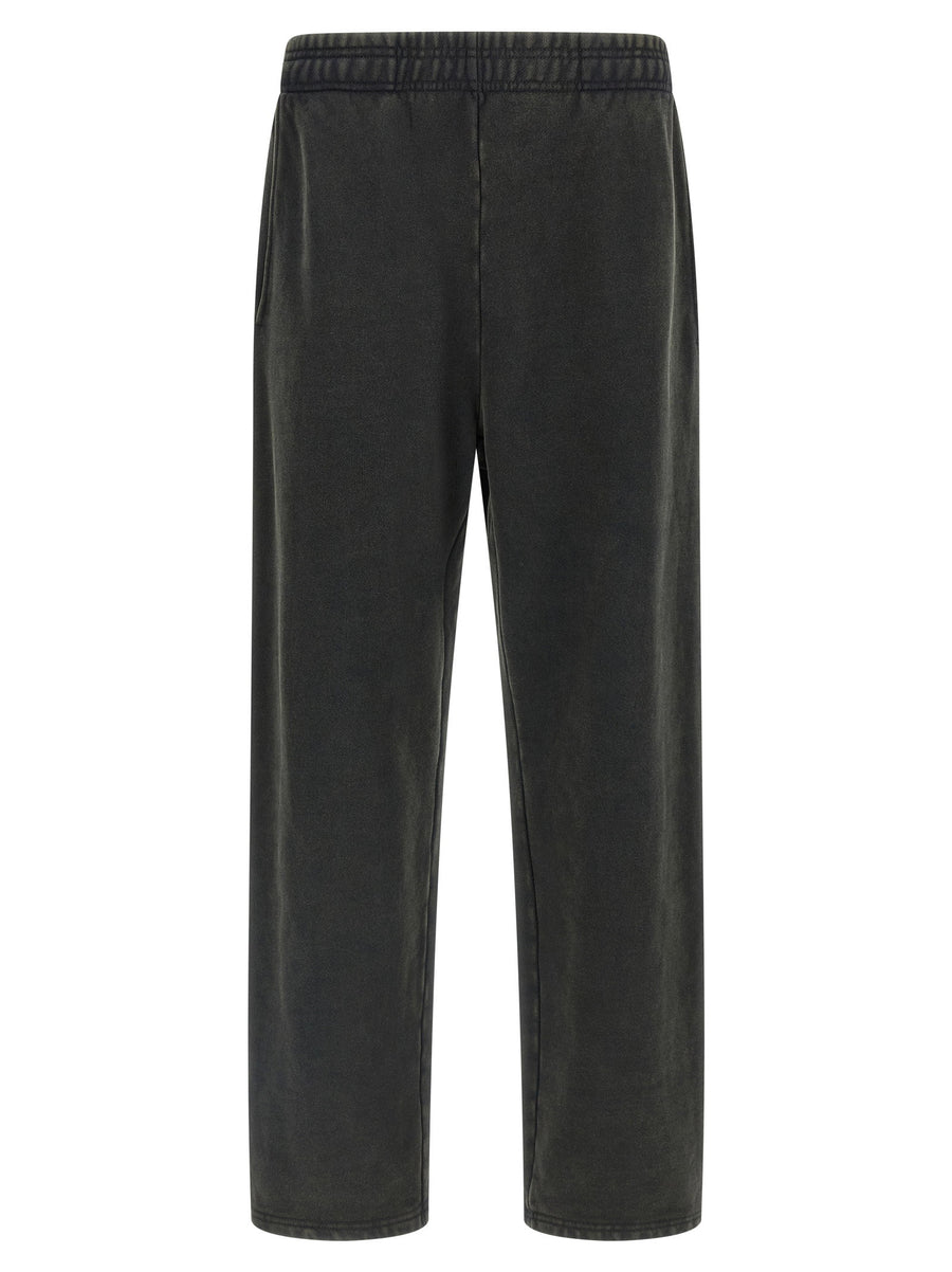 Entire Studios Cotton Joggers For Men With Delave Finish And Drawstring Elastic Waistband Loungewear