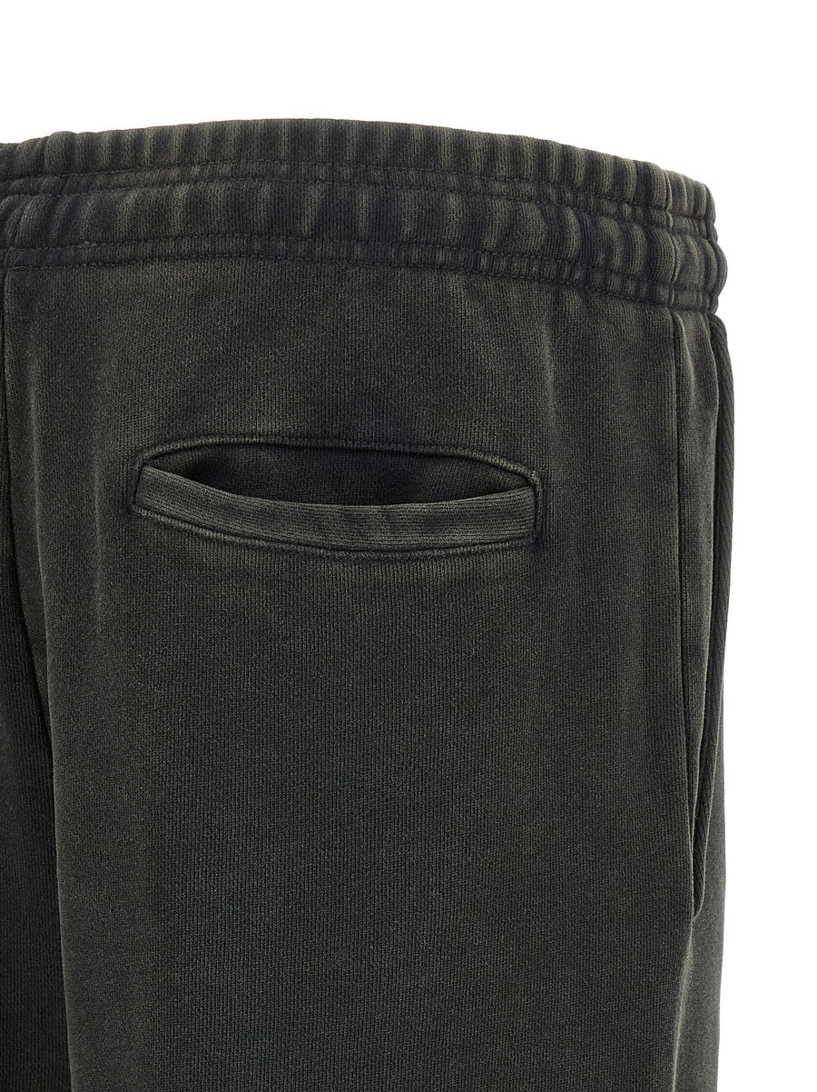 Entire Studios Cotton Joggers For Men With Delave Finish And Drawstring Elastic Waistband Loungewear