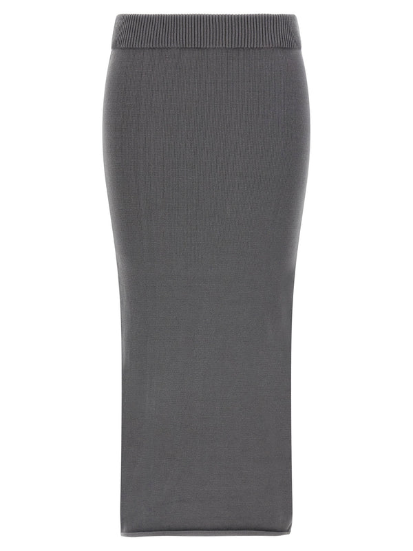 Entire Studios Raw Knit Skirt