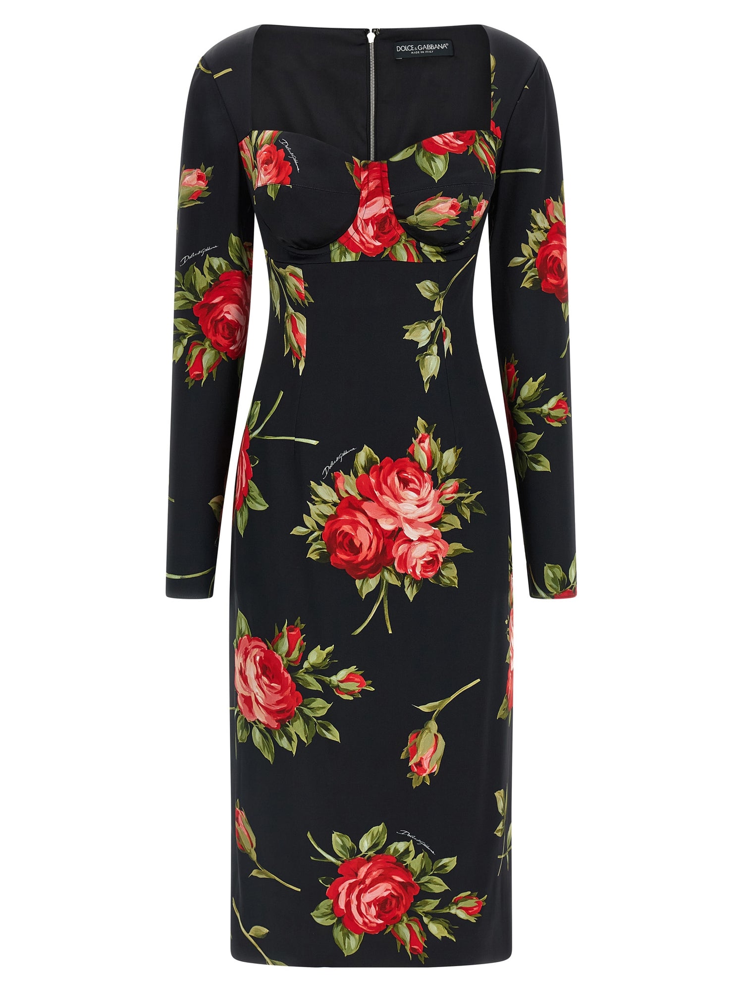Dolce & Gabbana Bouquet Rose Dress