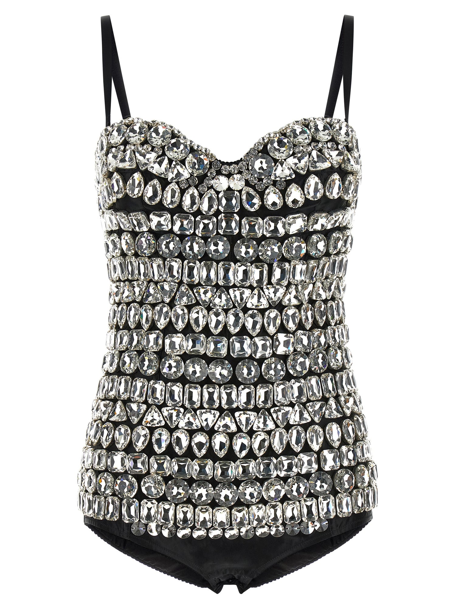Dolce & Gabbana Crystal Bodysuit