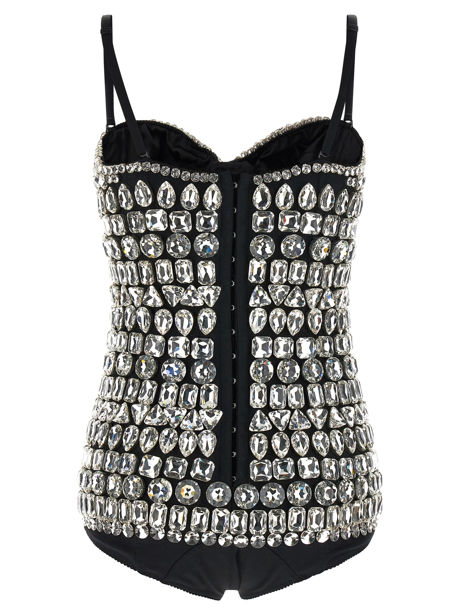 Dolce & Gabbana Crystal Bodysuit