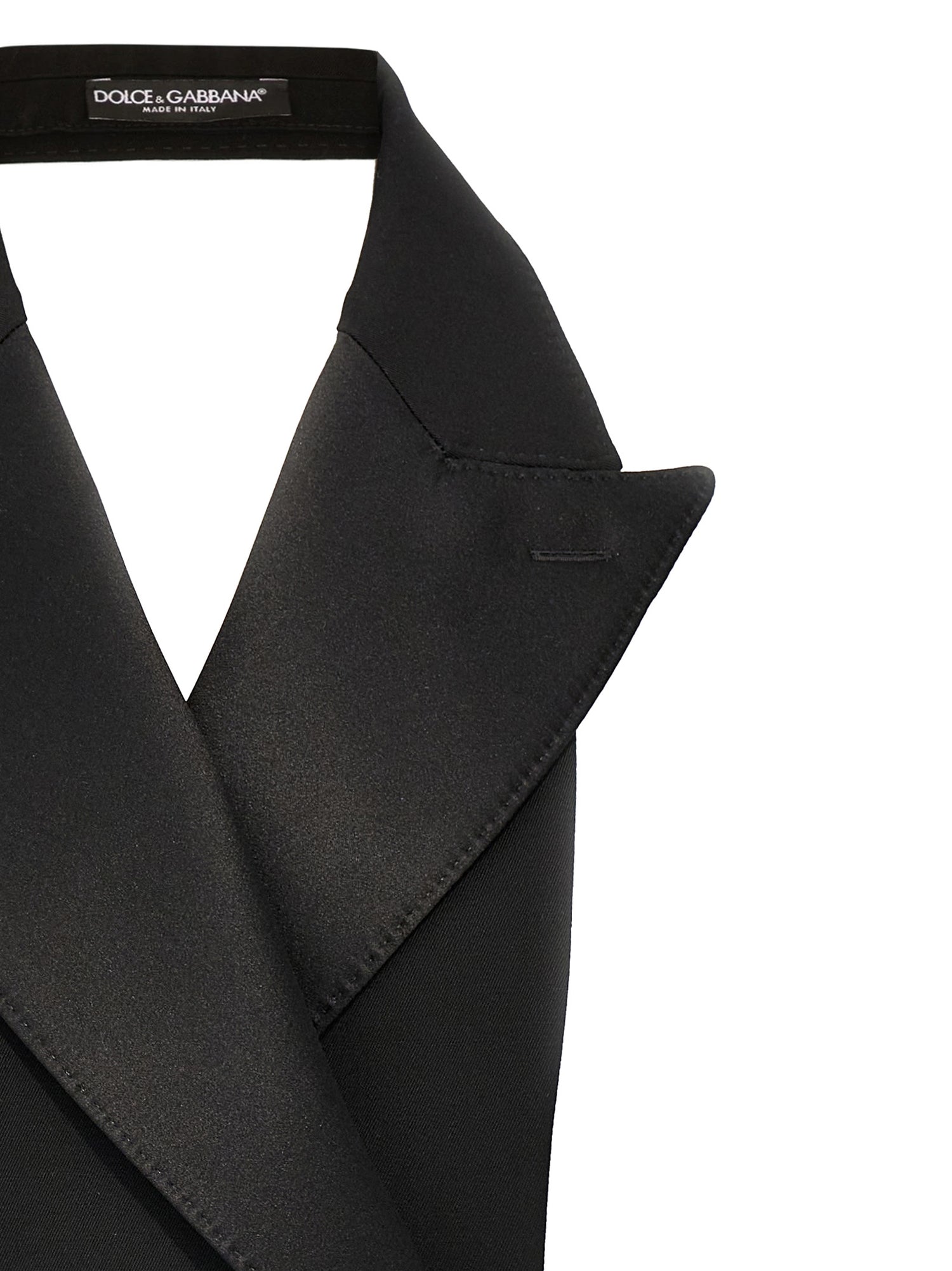 Dolce & Gabbana Double-breasted Bare Back Vest