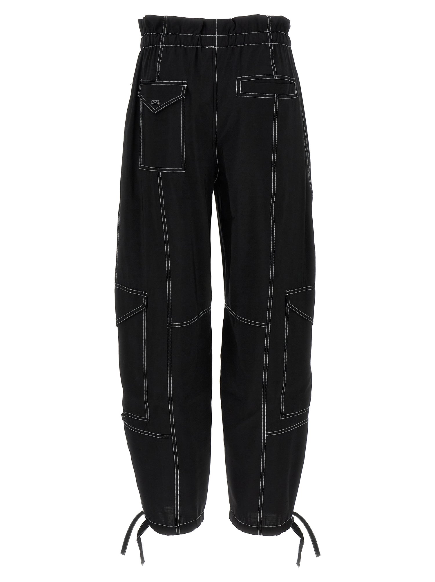 Ganni Light Slub Pocket Pants