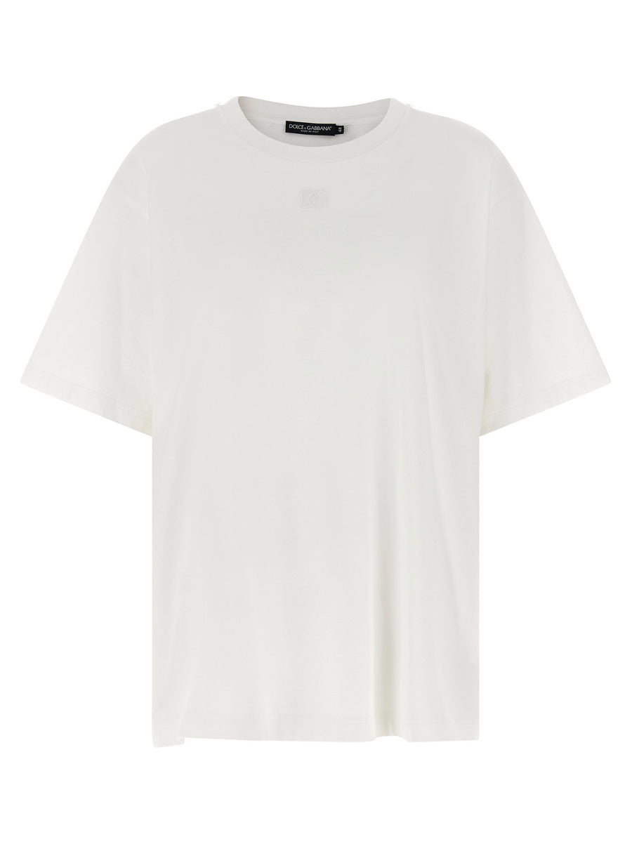 Dolce & Gabbana T-shirt With Scarf