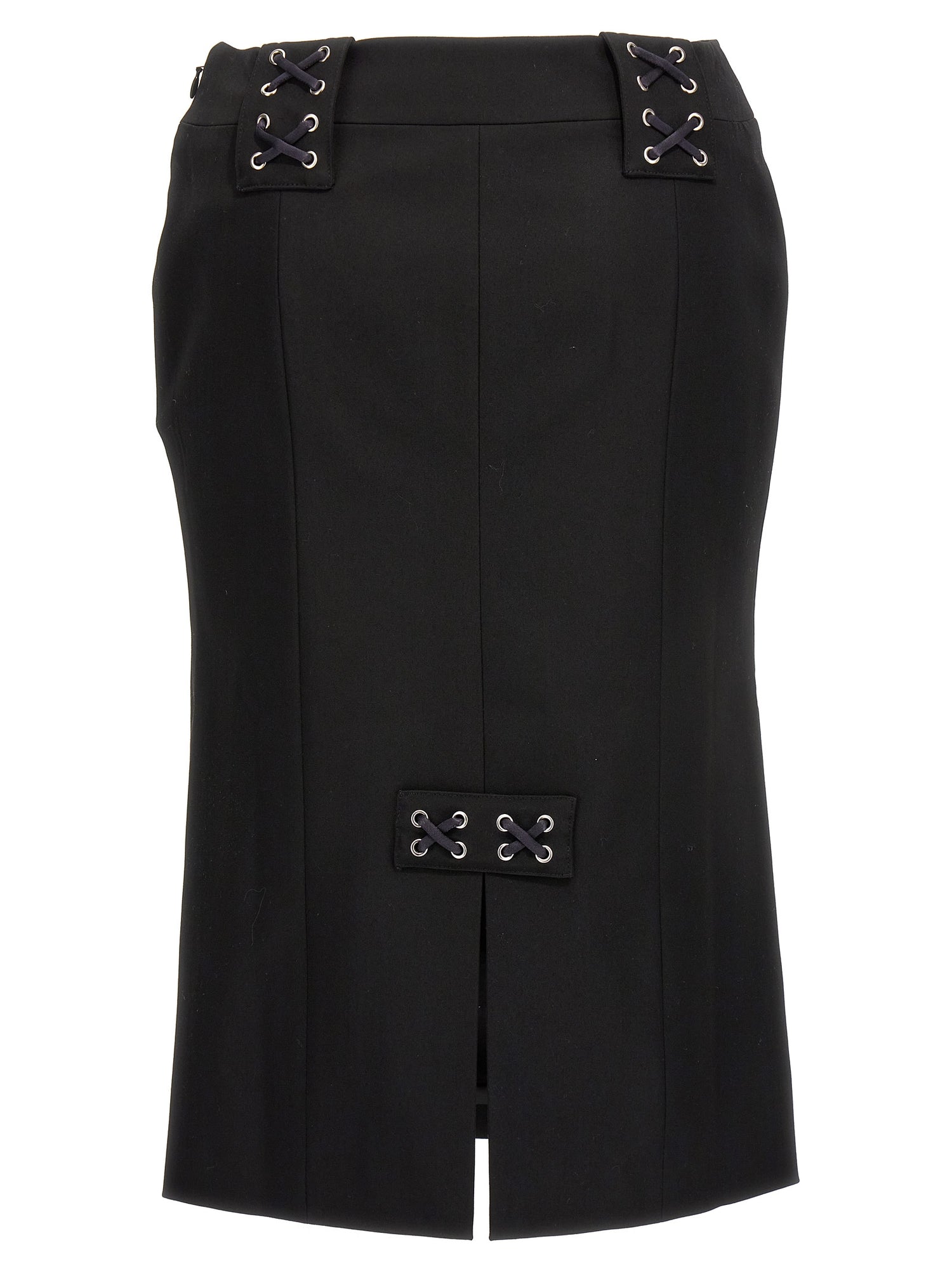 Alessandra Rich Lace-up Skirt
