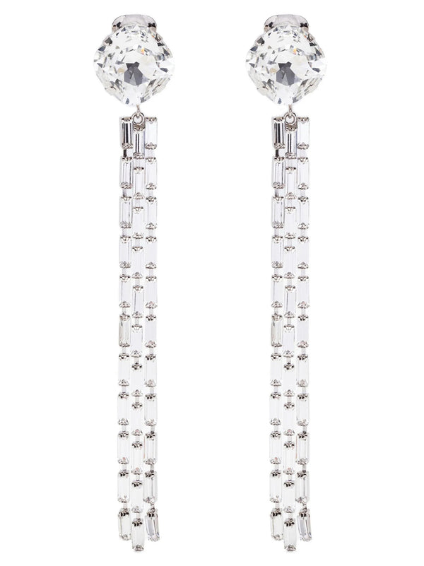 Alessandra Rich Fringed Earrings