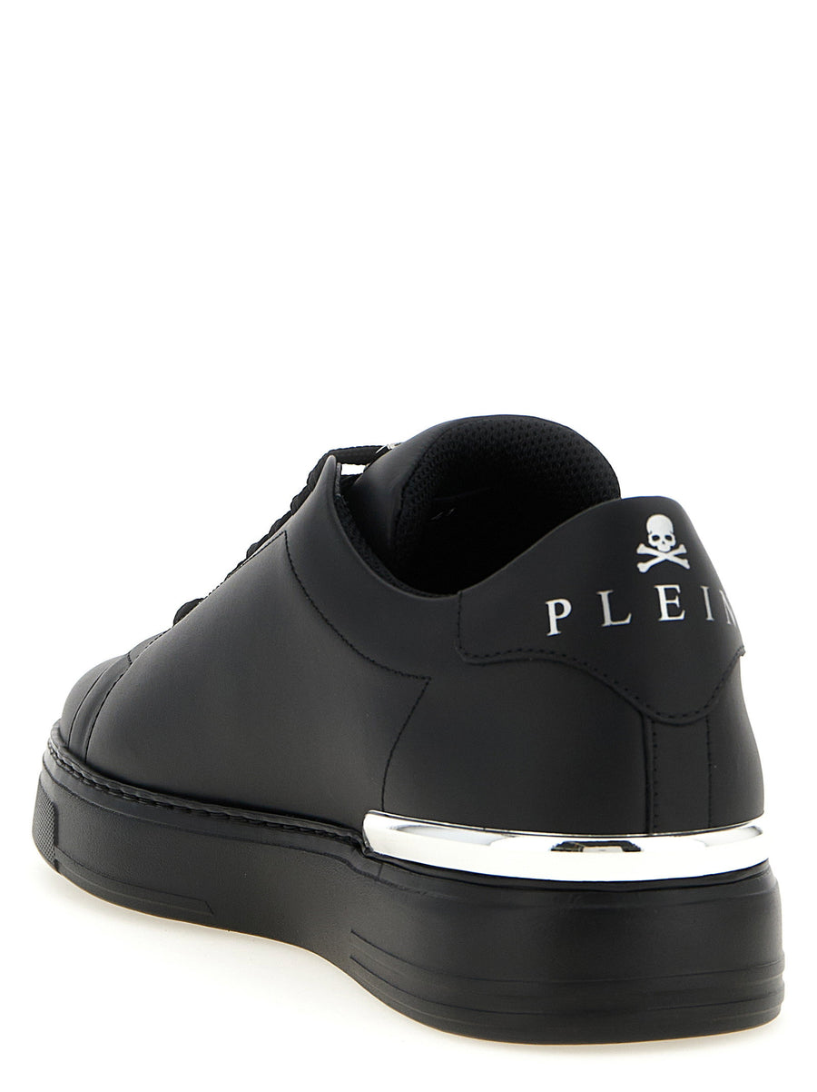 Philipp Plein Hexagon Sneakers Luxury Calfskin Leather For Men Bold Designer Footwear