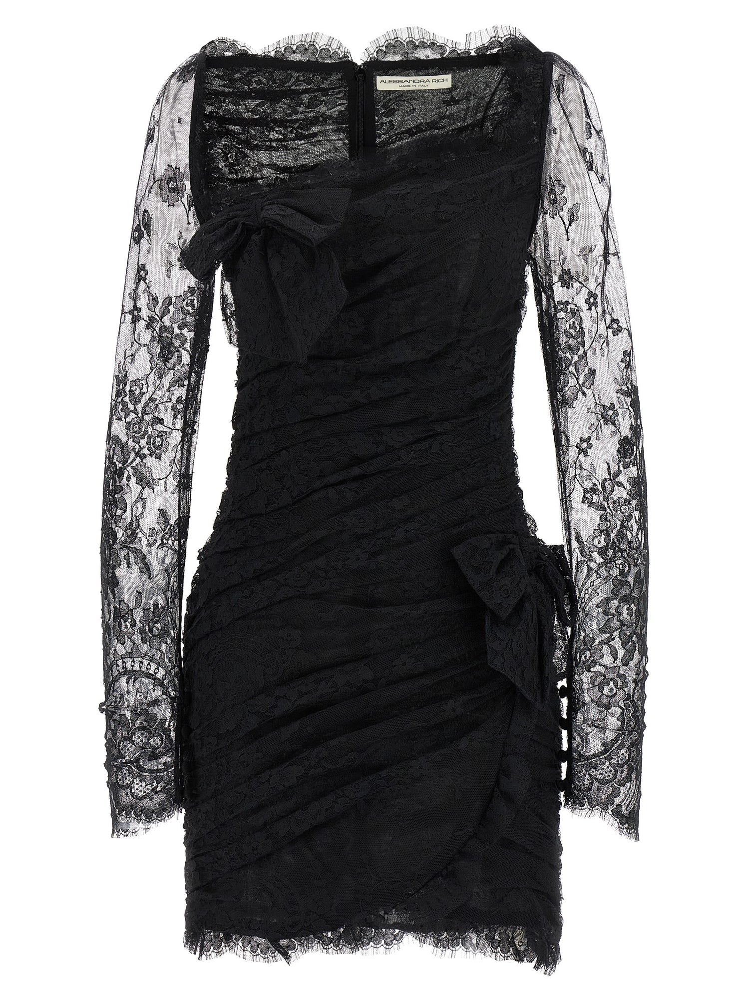 Alessandra Rich Draped Dress.