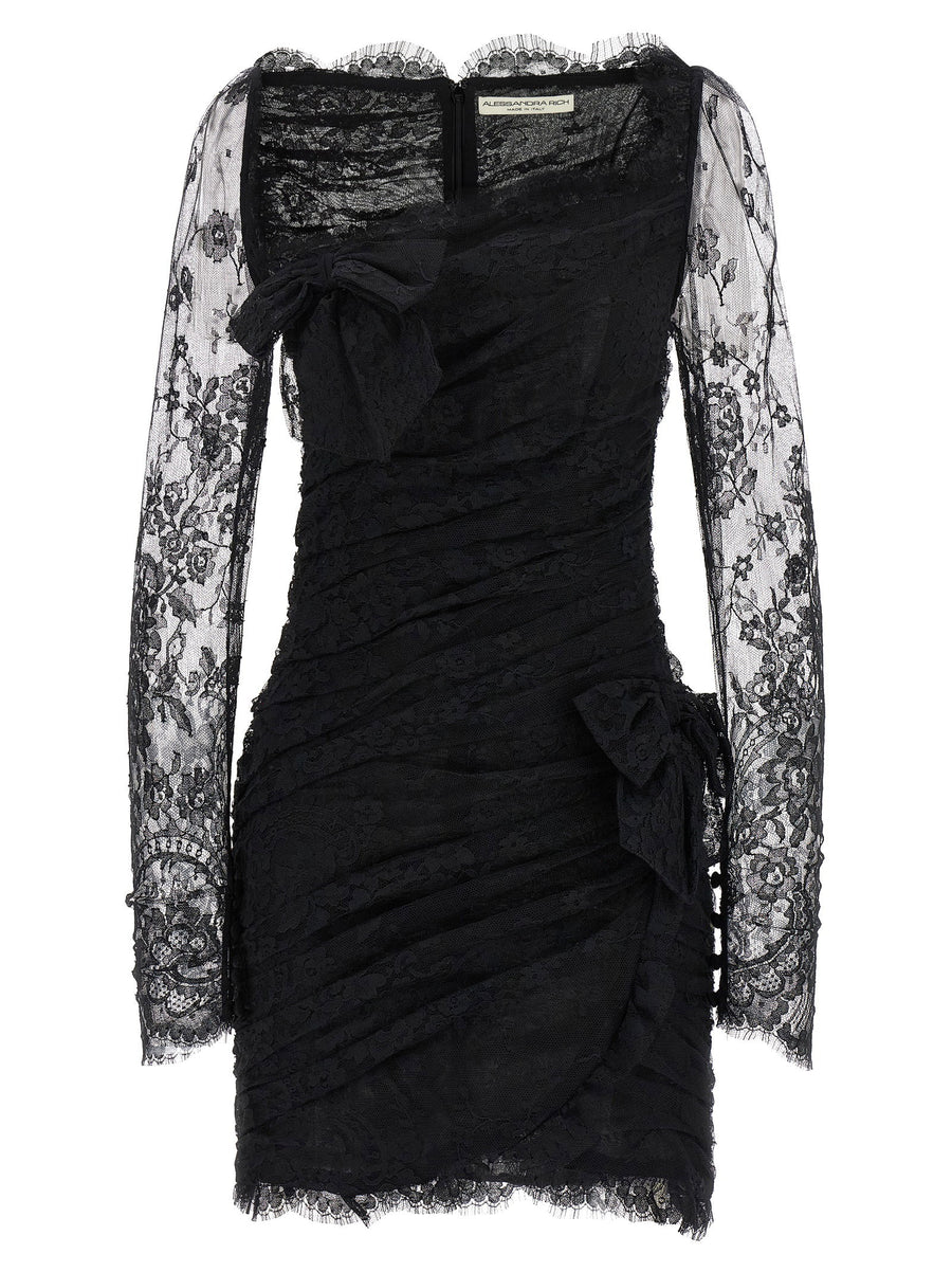 Alessandra Rich Draped Dress.