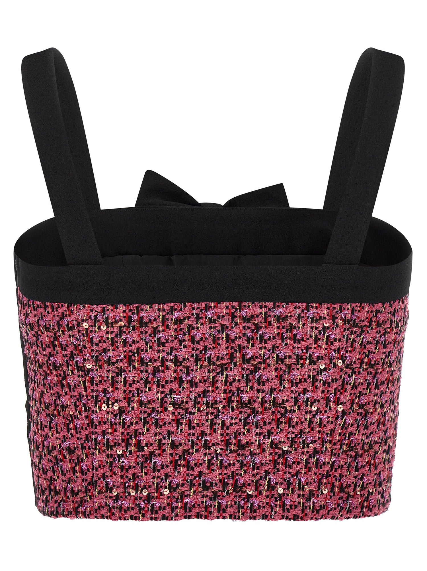 Alessandra Rich Tweed Top