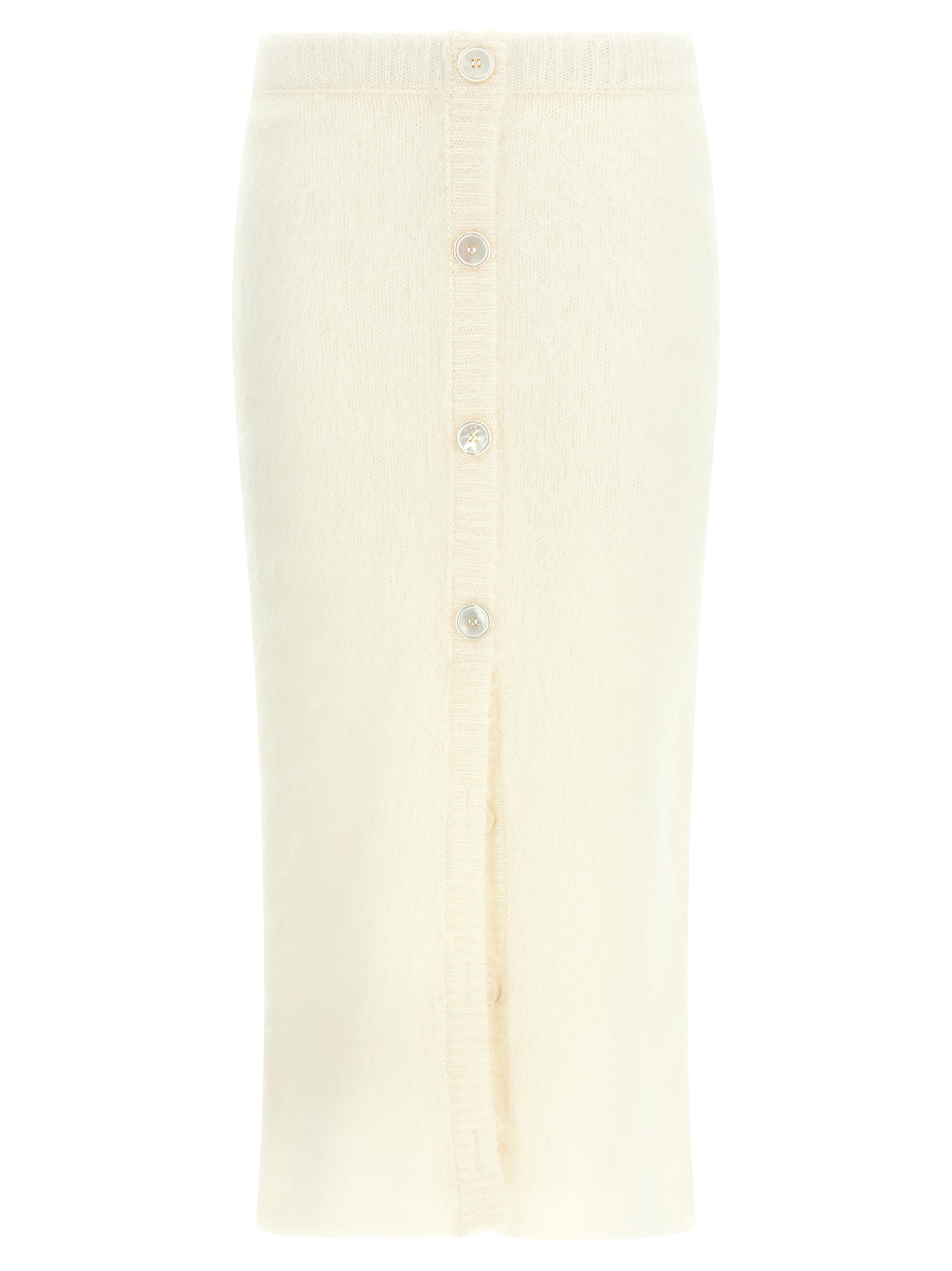 Alessandra Rich Carded Mohair Skirt