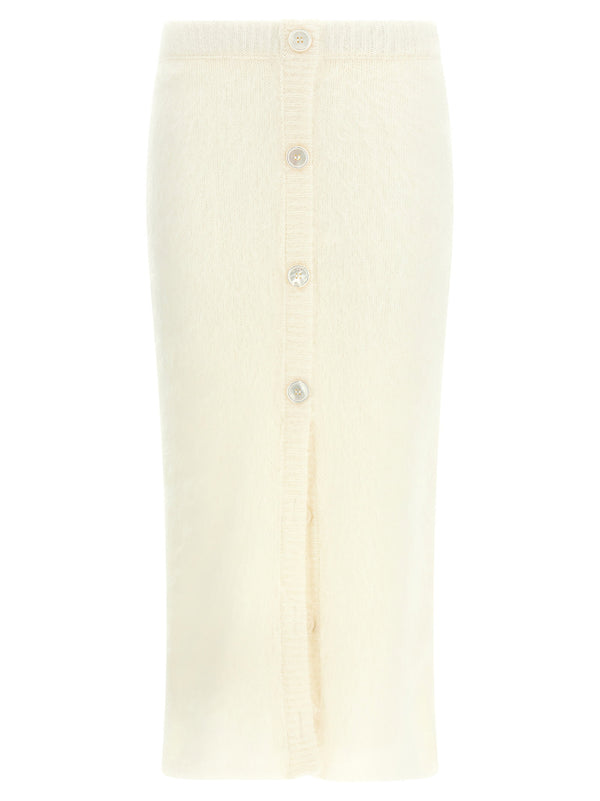 Alessandra Rich Carded Mohair Skirt