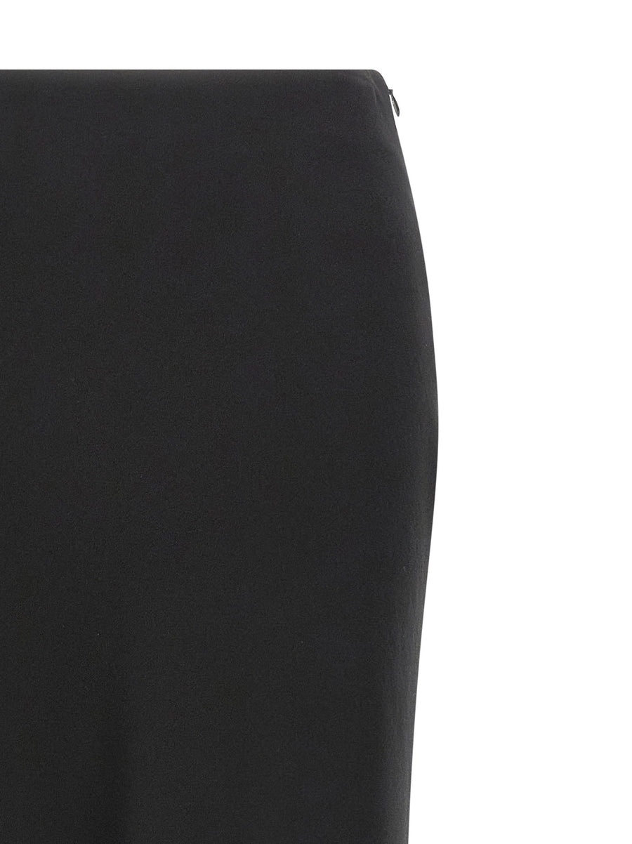 Alessandra Rich Long Silk Skirt