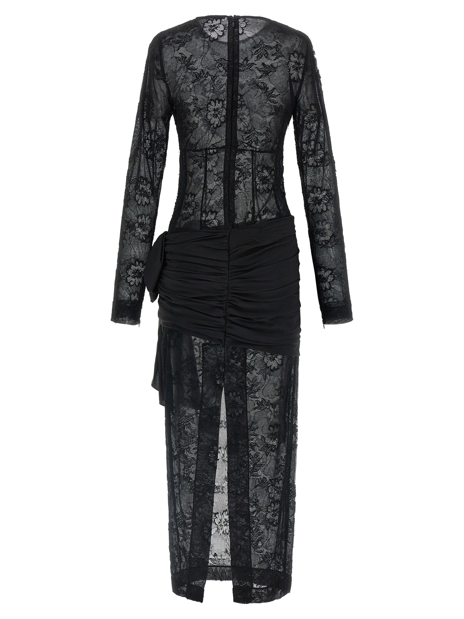 Alessandra Rich Lace Bustier Dress