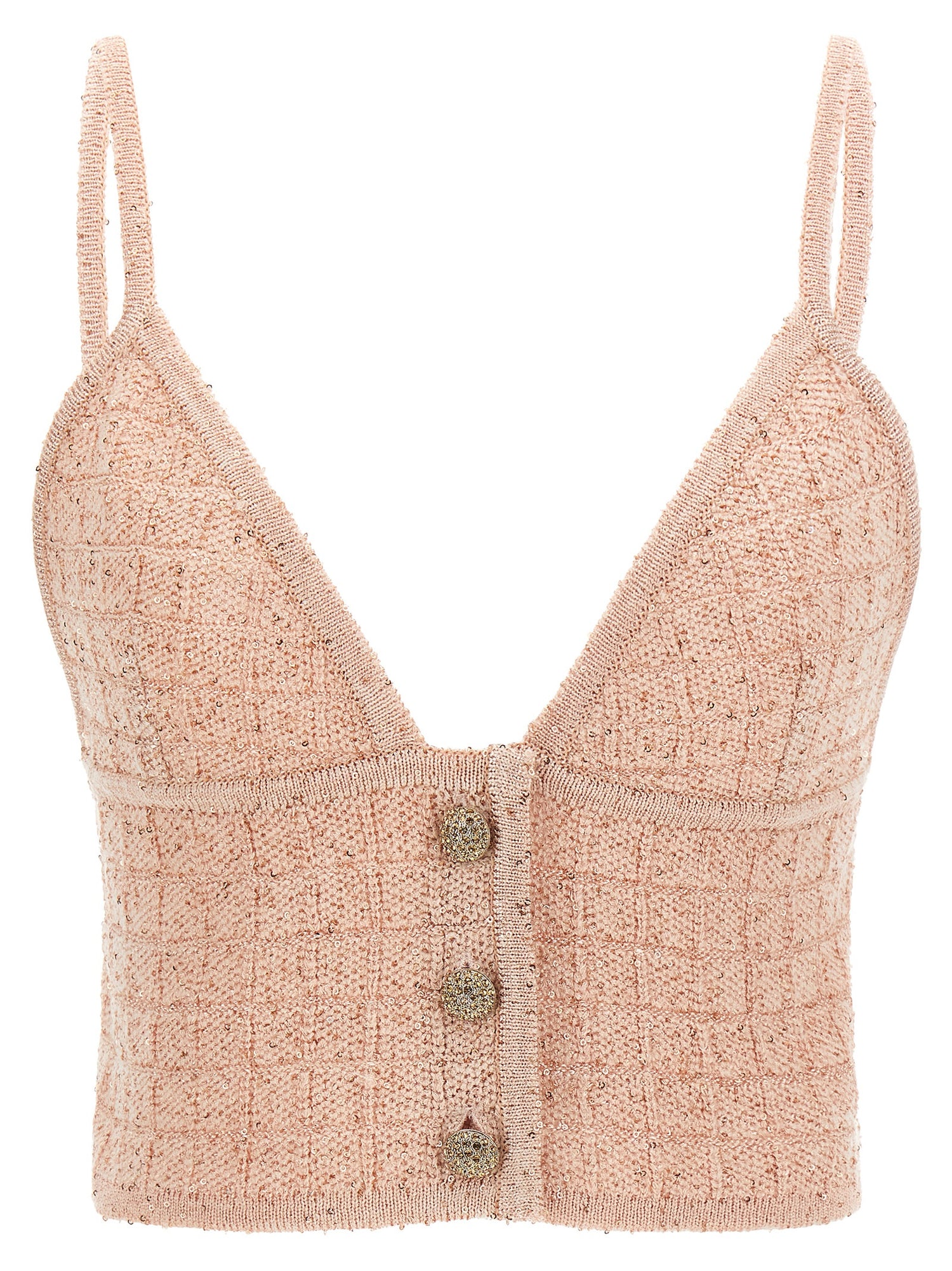Alessandra Rich Sequin Top