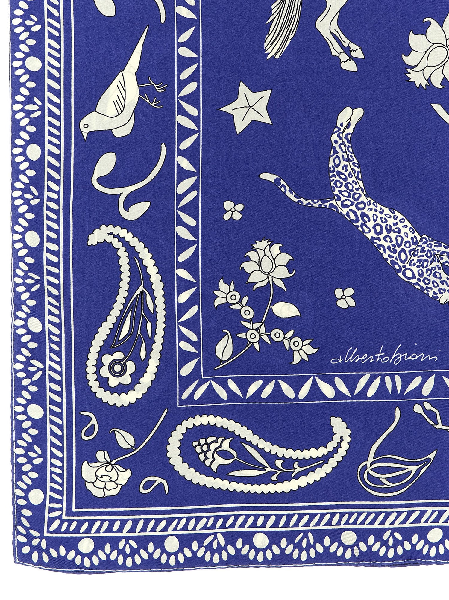 Alberto Biani Silk Scarf