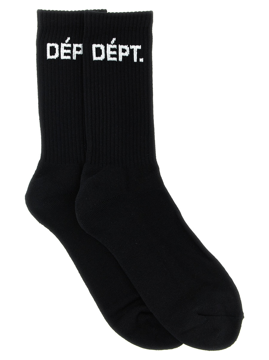 Gallery Dept Clean Socks For Men Luxury Everyday Comfort With Recycled Cotton And Ribbed Intarsia Logo