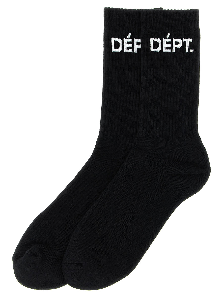 Gallery Dept Clean Socks For Men Luxury Everyday Comfort With Recycled Cotton And Ribbed Intarsia Logo