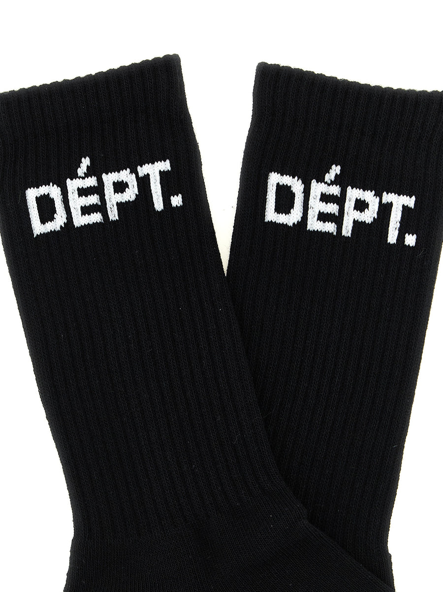 Gallery Dept Clean Socks For Men Luxury Everyday Comfort With Recycled Cotton And Ribbed Intarsia Logo