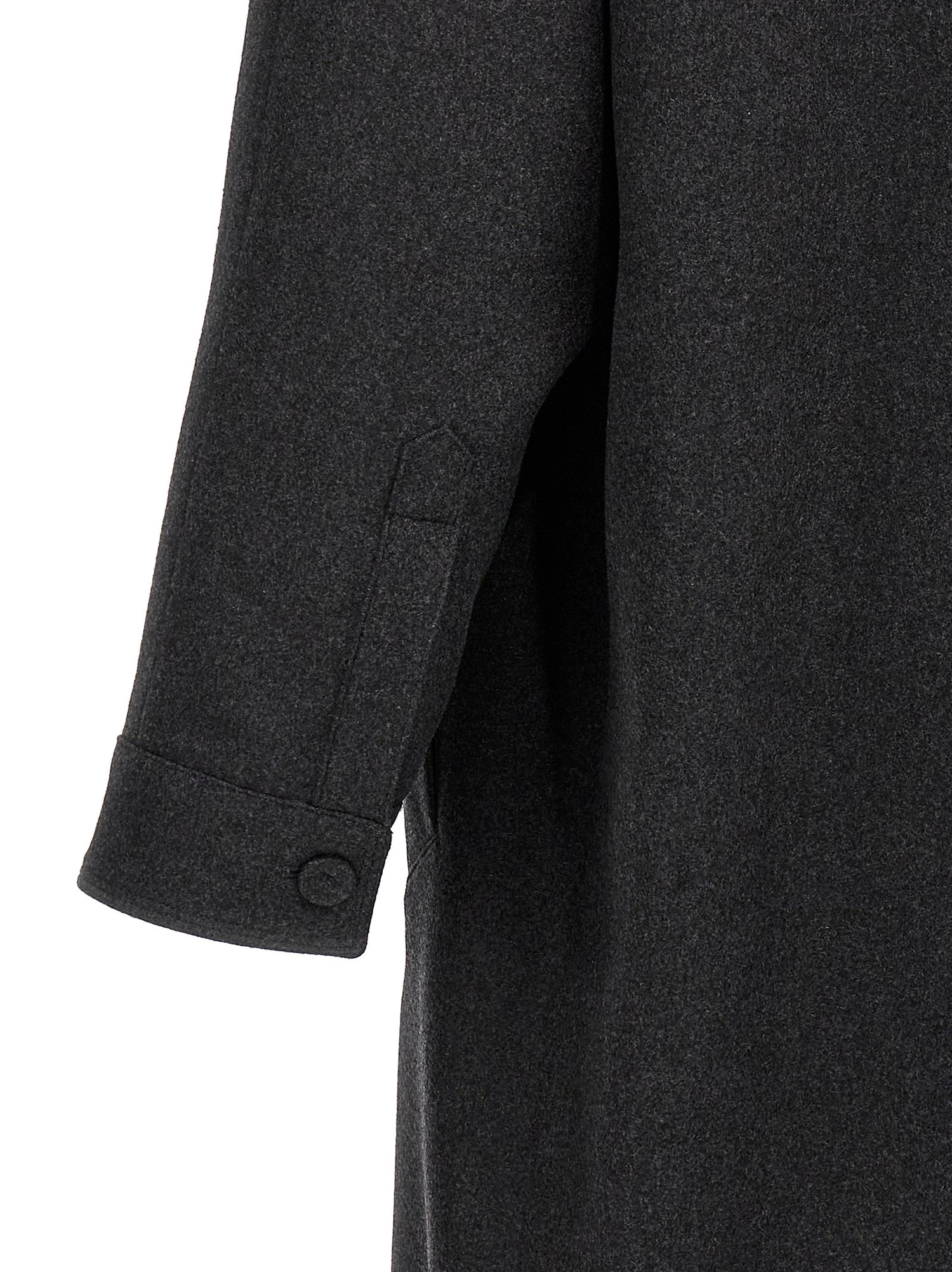 Fendi Single-breasted Cashmere Coat