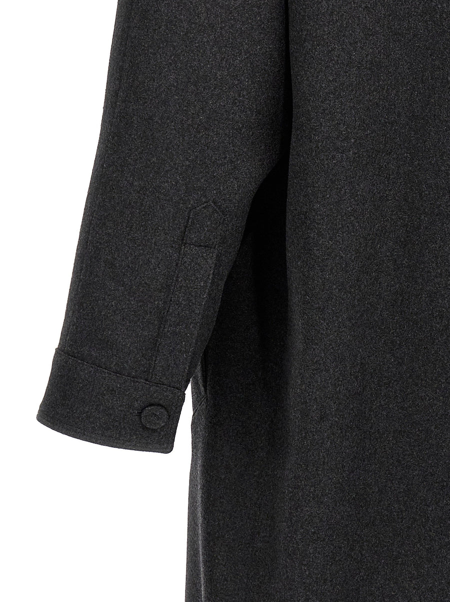 Fendi Single-breasted Cashmere Coat