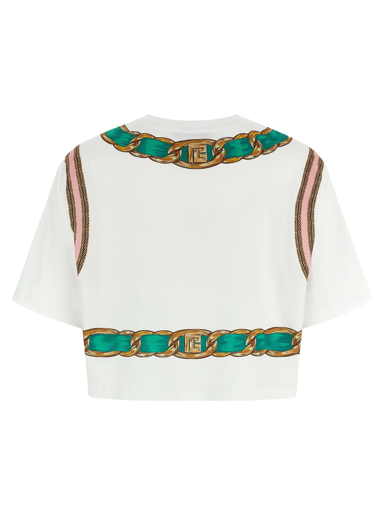 Balmain Foulard Print T-shirt
