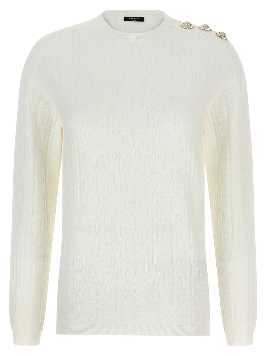 Balmain Maxi Shoulder Top