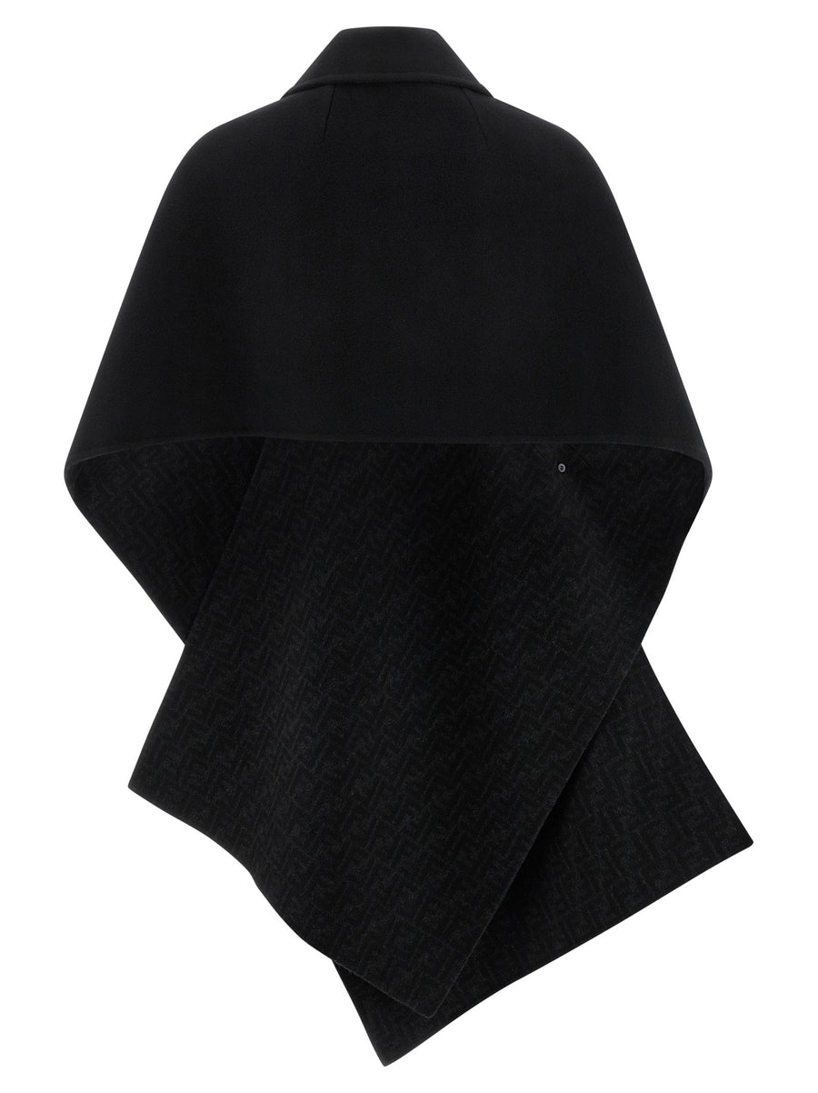Fendi Double Wool Cape