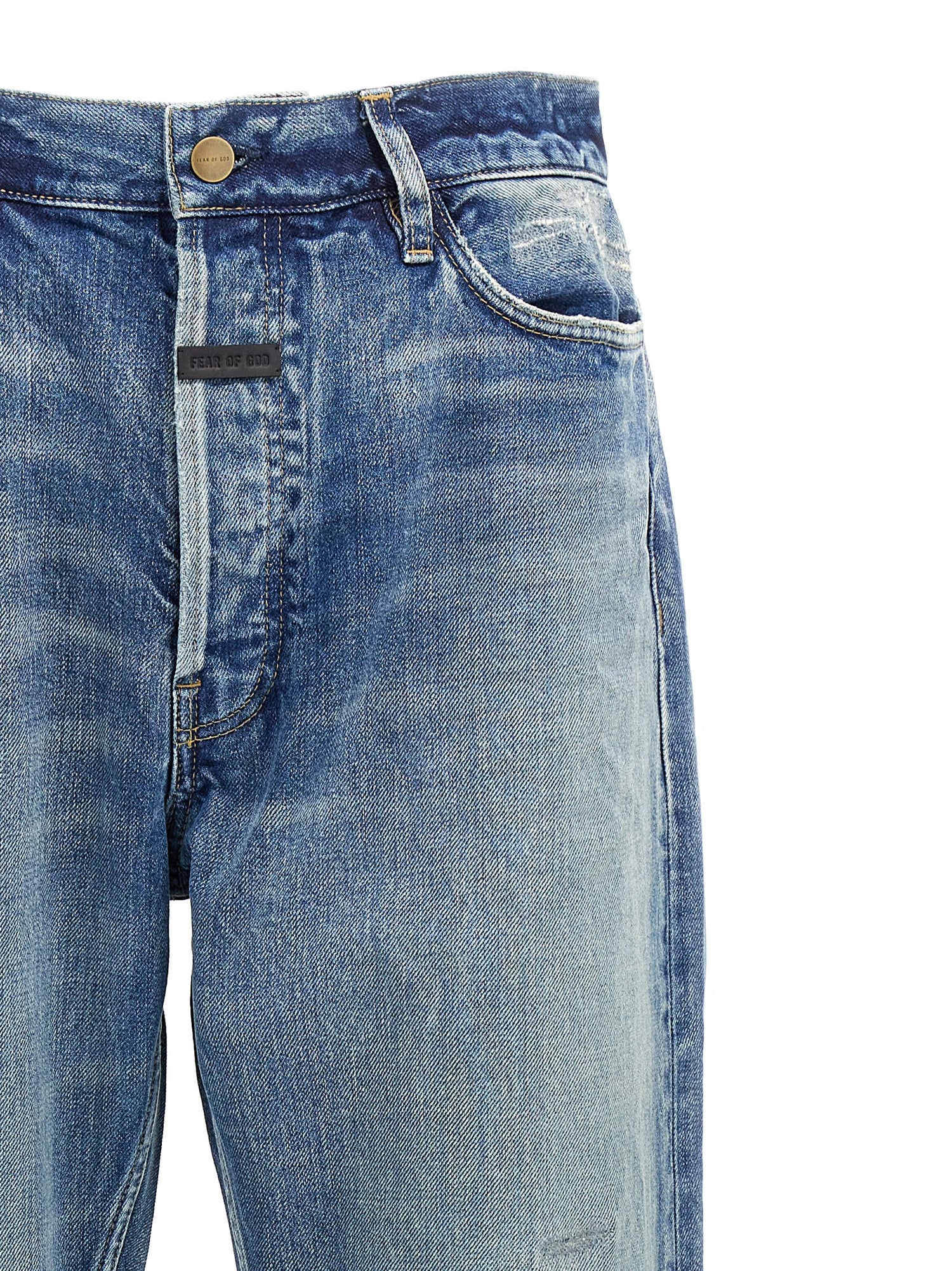 Fear Of God Straight 5 Pocket Jeans