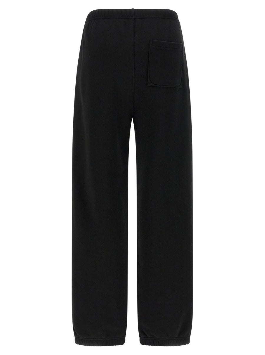 Kenzo Boke Heart Joggers for Women Luxurious 100 Cotton Fleece Trousers Straight Leg Loungewear with Drawstring