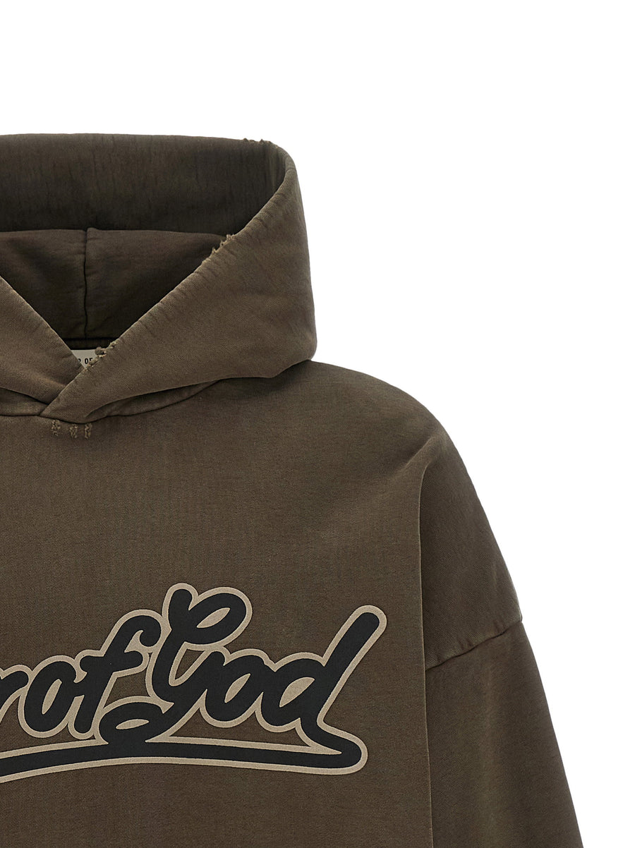 Fear Of God Classic Hoodie Men Luxury Heavy Cotton With Vintage Wash For Everyday Streetwear