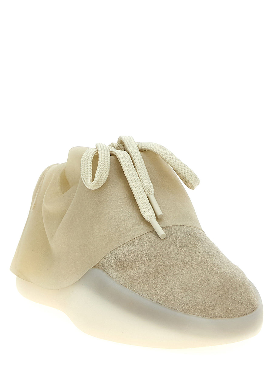Fear Of God Moc Runner Sneakers Premium Leather For Men Luxury Streetwear Moc Inspired Silhouette Beige