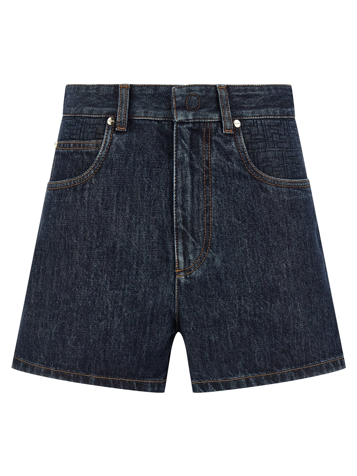 Fendi Ff Padded Shorts
