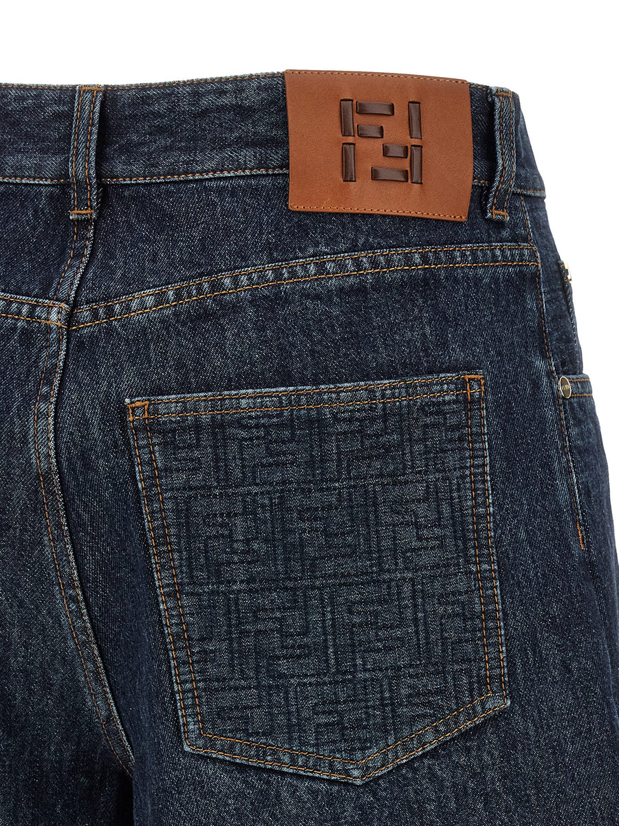 Fendi Ff Padded Shorts