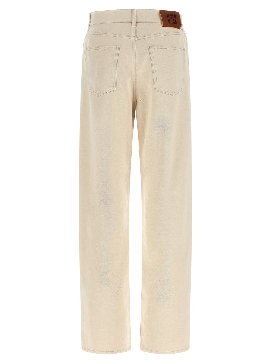 Fendi Ff Reverse Jeans