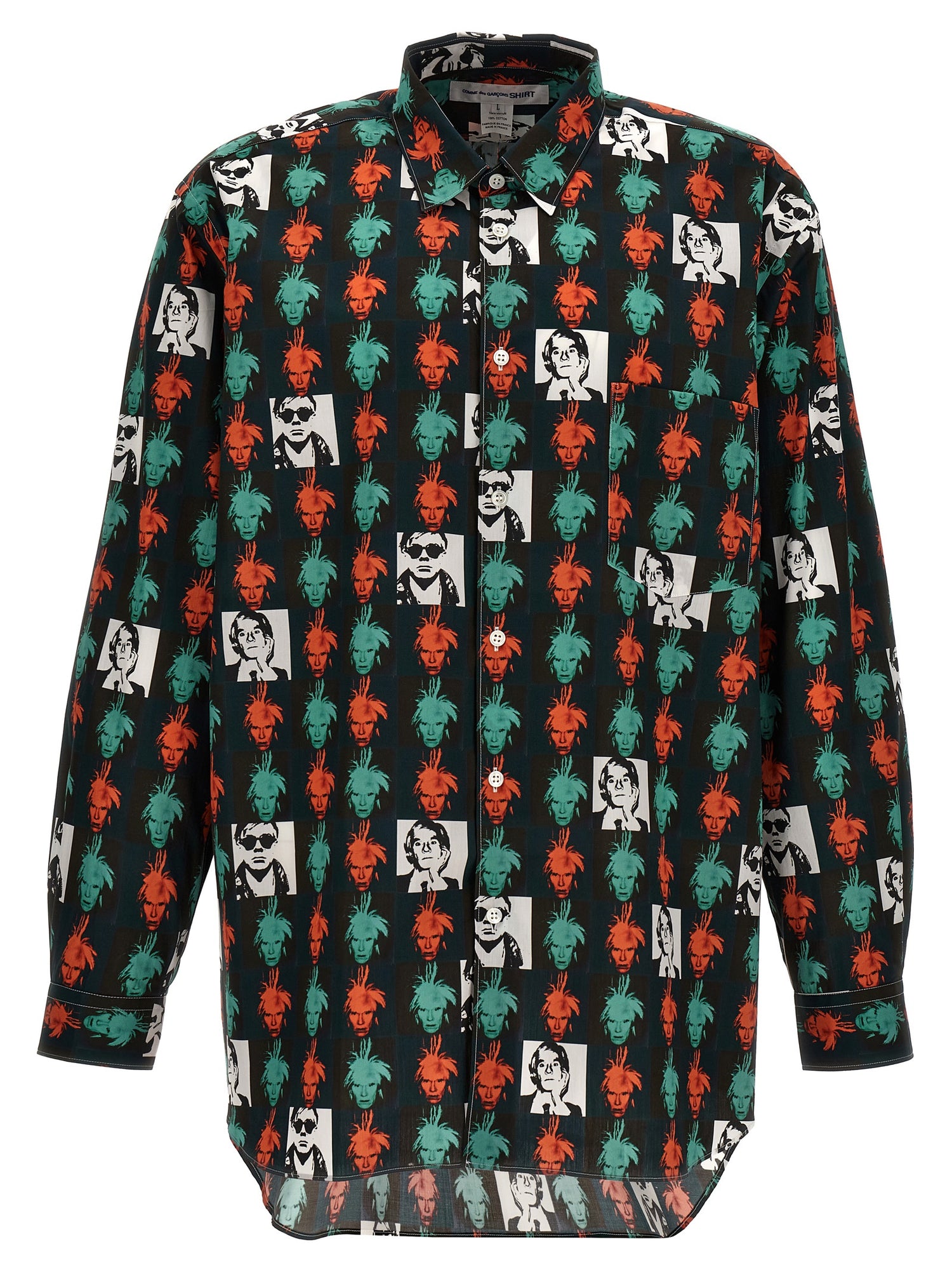 Comme Des Garcons Shirt Andy Warhol Shirt