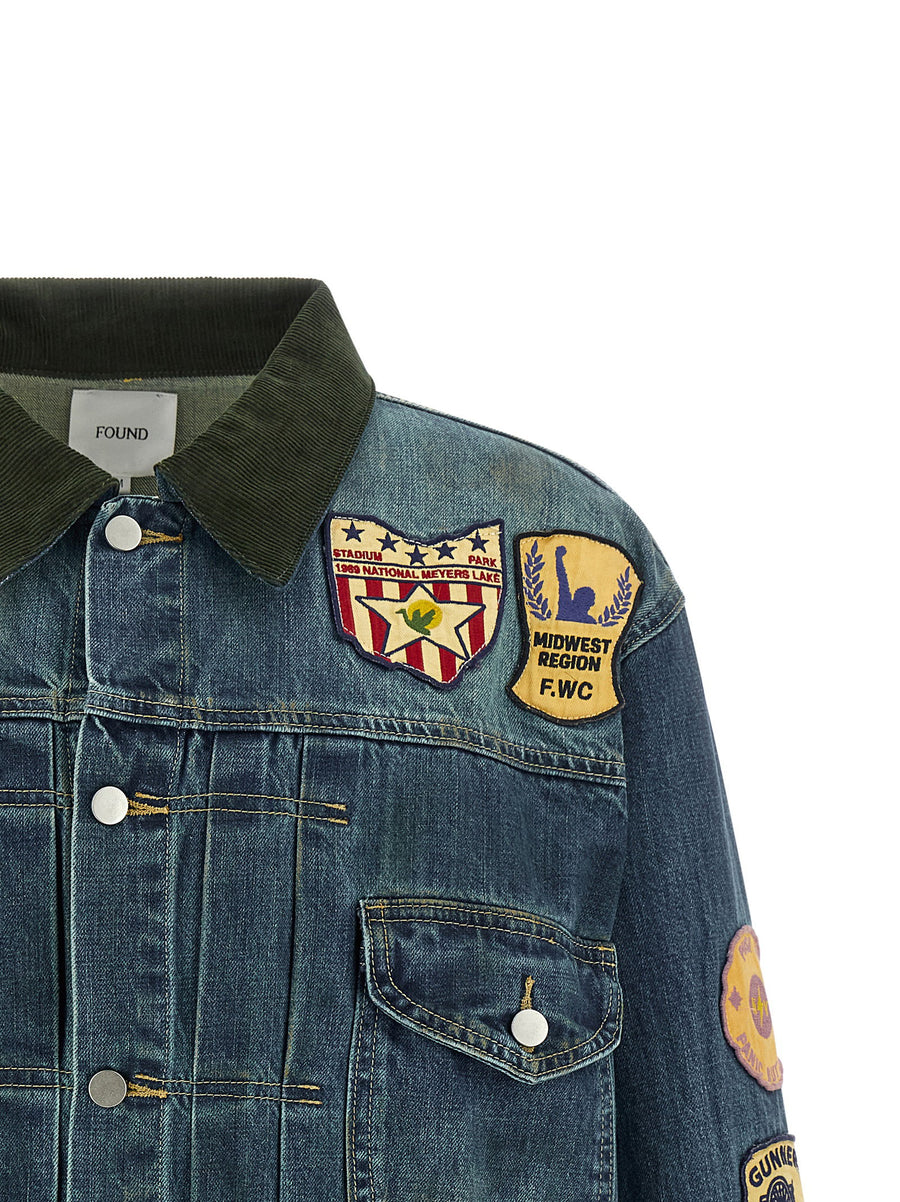 Found Patchwork Jacket