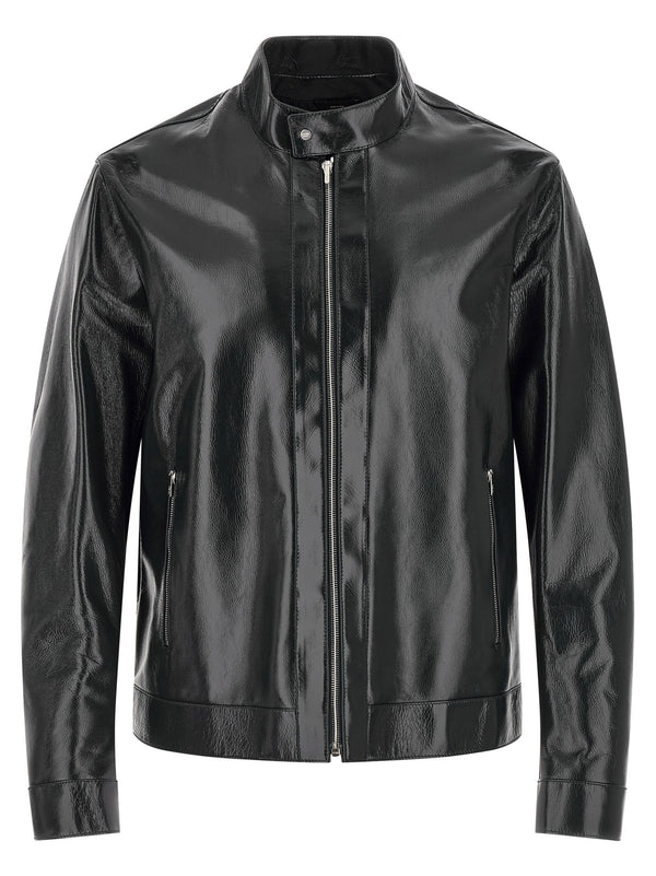 Fendi Lacquered Leather Blouson