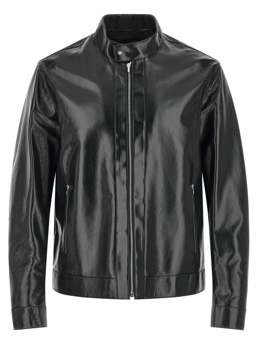 Fendi Lacquered Leather Blouson