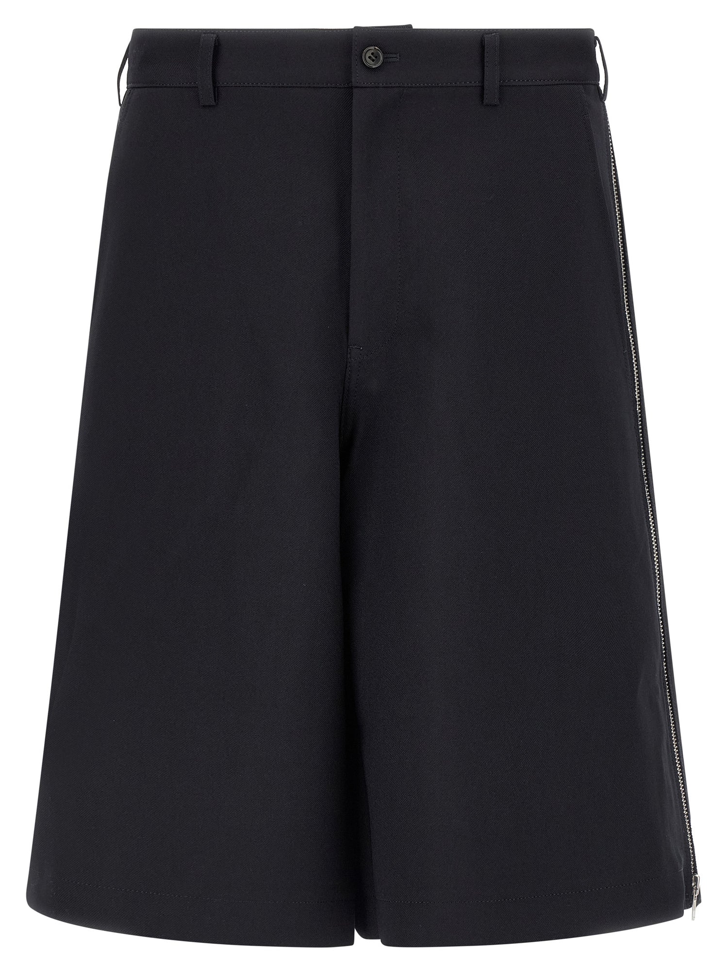 Comme Des Garcons Shirt Zip Bermuda Shorts