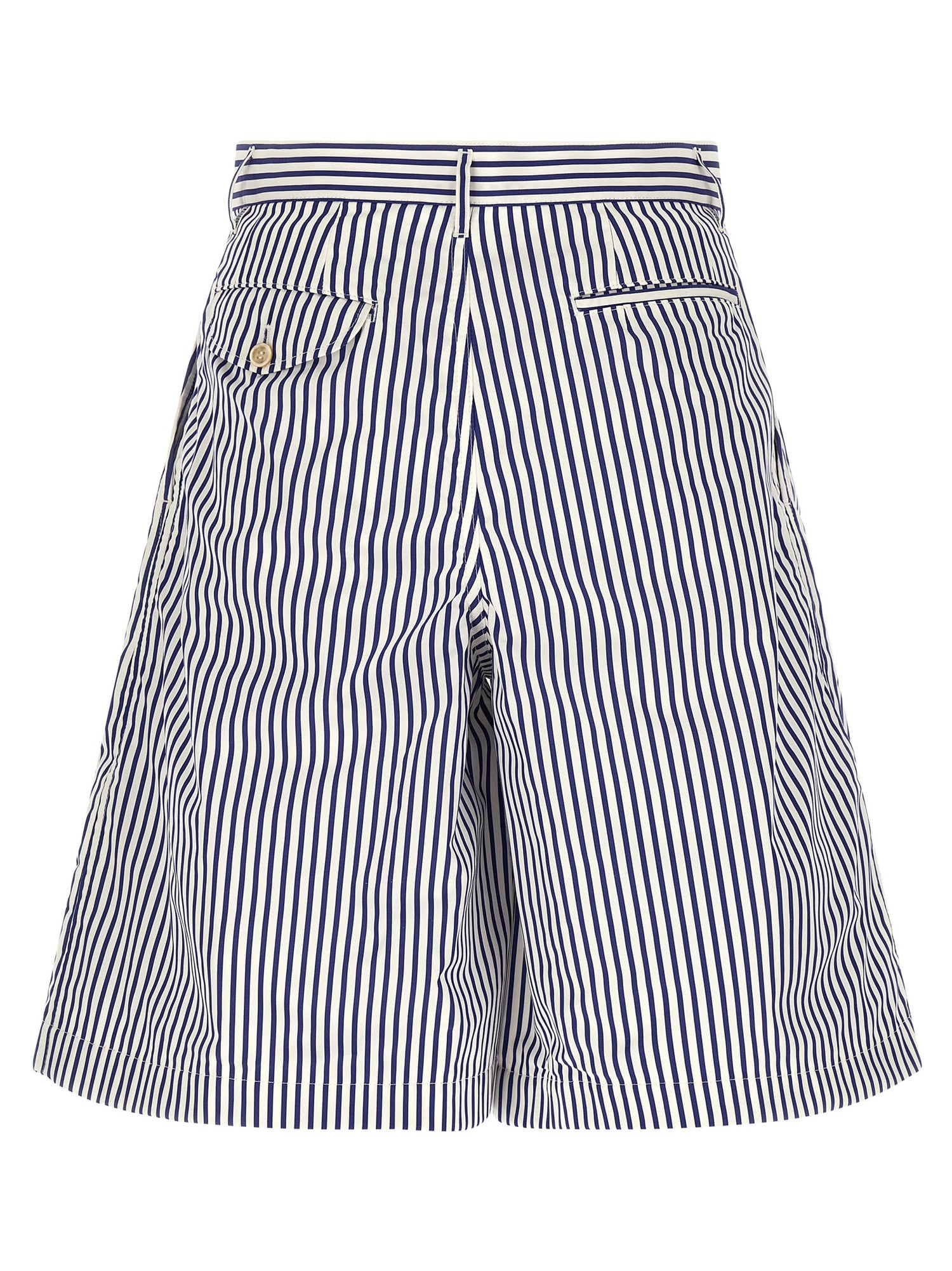 Comme Des Garcons Shirt Cotton Bermuda Shorts
