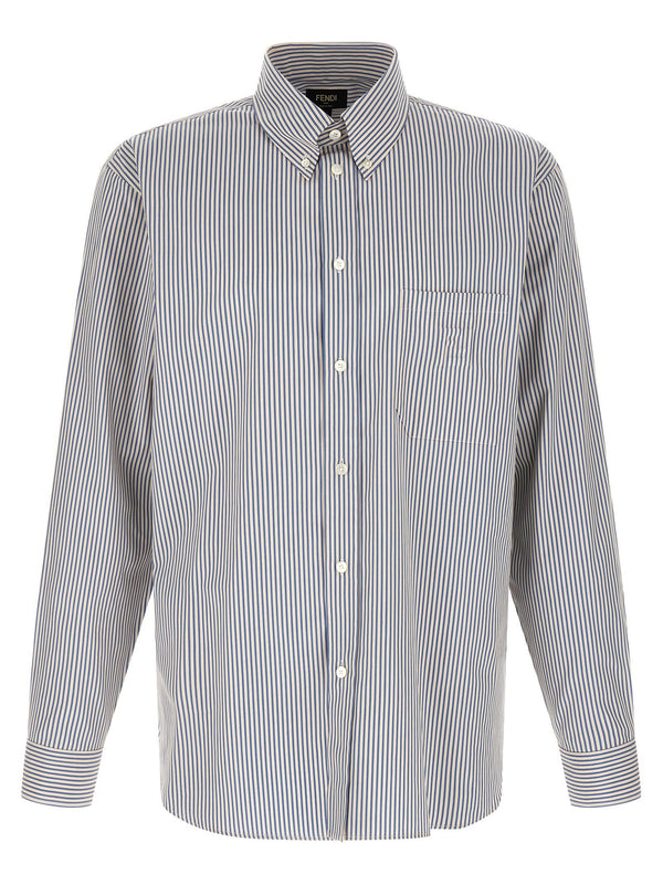 Fendi Striped Button-down Shirt