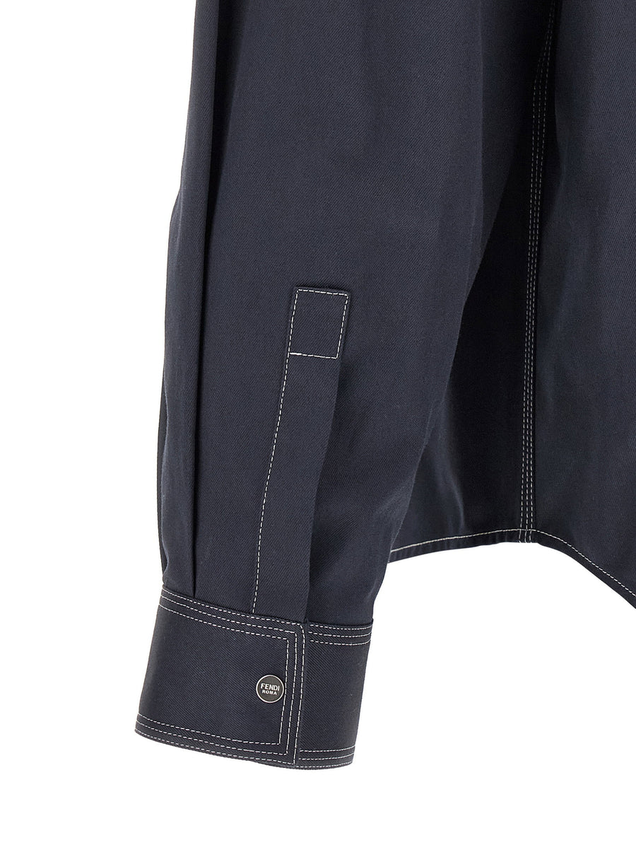 Fendi Ff Selleria Logo Shirt