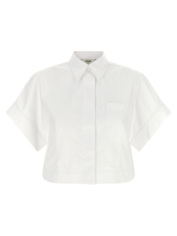 Fendi Maxi Button Shirt