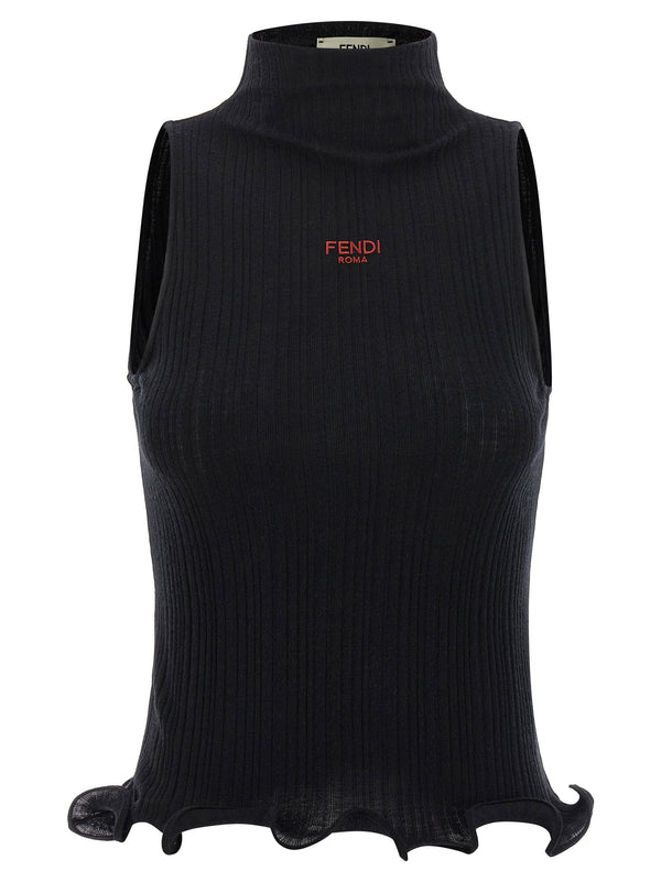 Fendi Ruffled Top