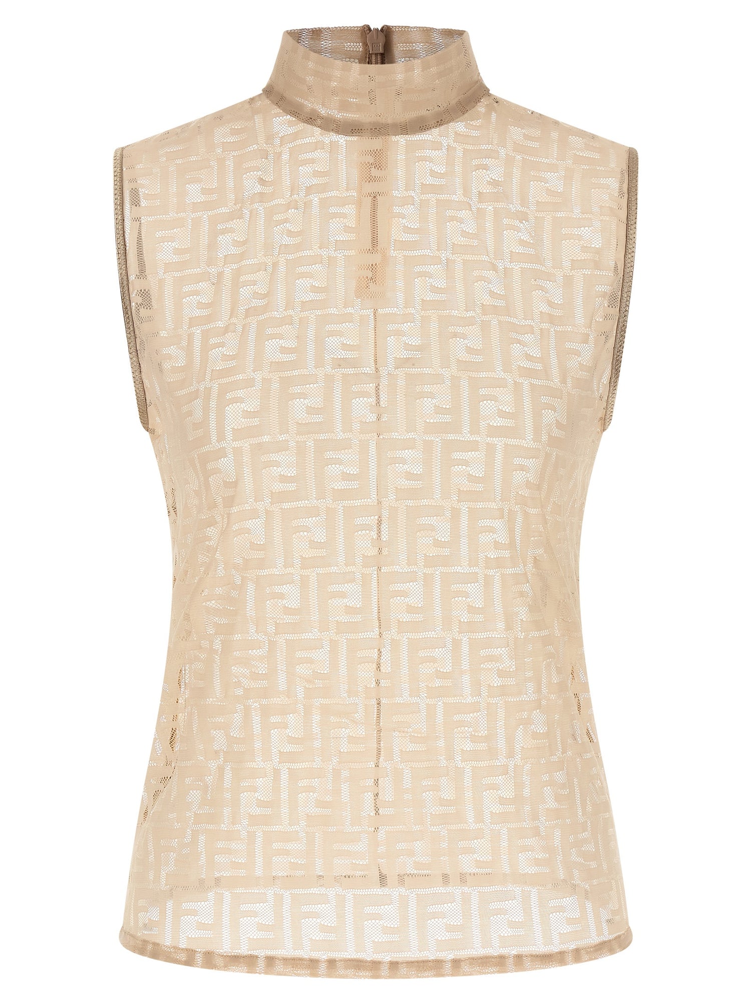 Fendi Ff Lace Top